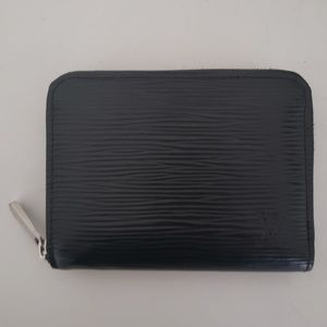 Louis Vuitton Zippy Coin Purse Epi Noir